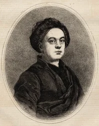 Porträt von William Hogarth (1697 bis 1764), englischer Maler und Graveur.