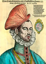 Porträt von Heinrich III., König von Frankreich