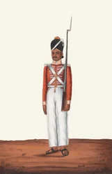 Sepoy, Madras Armee