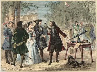 Telegraphische Erfahrung von Guillaume Amontons