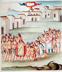 Der König trifft den Prinzen (Aquarell, ca. 1770-1780)