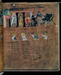 Der Purpur-Codex Rossanensis, 6. Jahrhundert