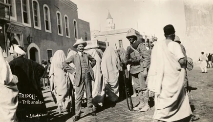 Italo-Türkischer Krieg, Tripolitanien, Menschen und Soldaten vor dem Gericht