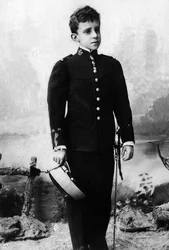Porträt von Alphonse Leon Ferdinand de Bourbon (1886-1941), bekannt als Alfonso XIII., König von Spanien