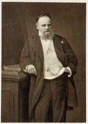 Porträt von Aristide Boucicaut (Kaufmann und Philanthrop) im Jahr 1874