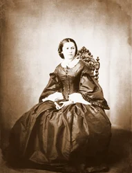 Porträt von Clara Schumann, Ehefrau von Robert Schumann