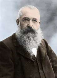 Porträt von Claude Monet (1840-1926), französischer Maler.