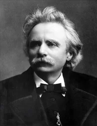 Porträt von Edvard Grieg (1843 - 1907), norwegischer Komponist