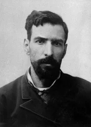 Porträt von Pierre Savorgnan de Brazza (1852-1905), französischer Entdecker in Äquatorialafrika.