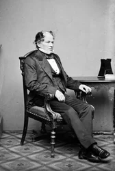 Porträt des amerikanischen Meteorologen und Ozeanographen Matthew Fontaine Maury (1806-1873) um 1860