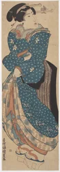 Stehende Frau