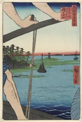 Haneda-Fähre und Benten-Schrein