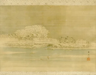 Matsuchiyama am Sumida-Fluss