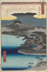 Nächtlicher Regen bei Karasaki