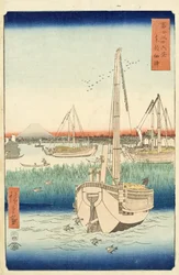 Vor Tsukuda in der östlichen Hauptstadt