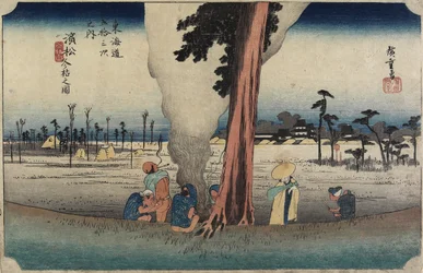 Winterszene, Hamamatsu, ca. 1833