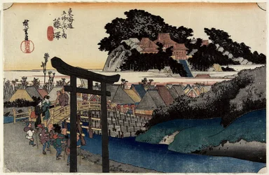 Yugyo_ji-Tempel, Fujisawa, ca. 1833