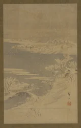 Winterlandschaft, Mitte des 19. Jahrhunderts