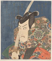 Ichikawa Danjūrō VII in einer Rolle