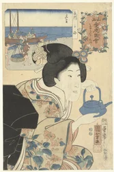 Die fleißige Kellnerin