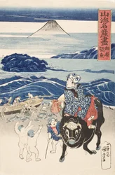 Sagami: Fischer beim Entladen von Bonito