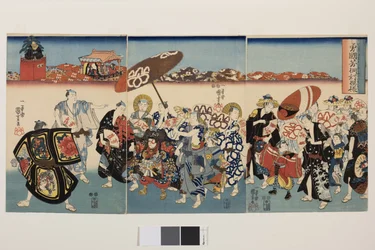 Das Paulownia-Muster von Bold Kuniyoshi, ca. 1850