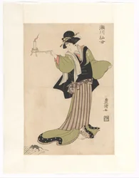 Segawa Senjo in der Rolle der Krankenschwester Masaoka