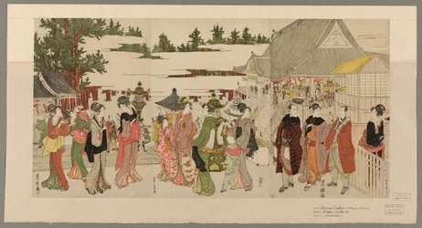 Neujahrspilgerfahrt zum Myohoji-Tempel in Horinouchi