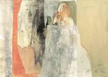 Abstrakte Figuren-Collage