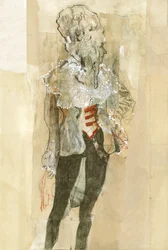Elegante barocke Figur