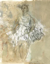 Ätherische Balletttänzerin