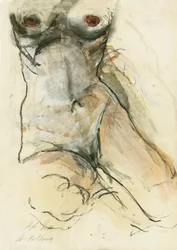 Ausdrucksstudie der Figur