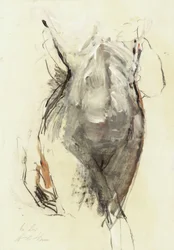 Ausdrucksstudie der Figur