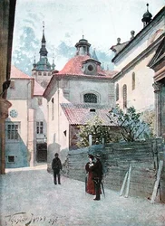Jirska Ulice, Prag, Illustration aus 
