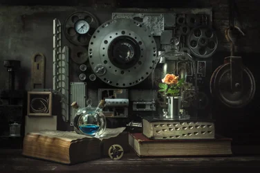 Steampunk-Rosenstudie