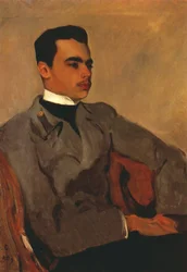 Porträt von Prinz Nikolay Yusupov, Graf Sumarokov-Elston 1883-1908, 1903