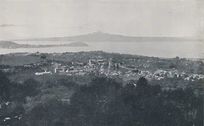 Auckland Hafen, 1924