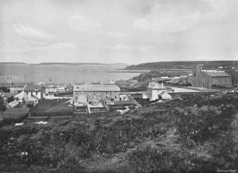 Hughtown, St. Marys, Scilly-Inseln, um 1896
