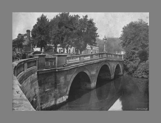 Leamington Bridge, um 1900