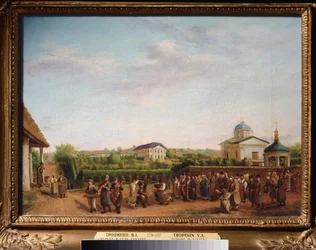 Hochzeit im Dorf Kukavka (Ukraine)