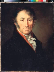 Porträt des Schriftstellers und Historikers Nikolai M. Karamzin