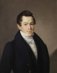 Porträt von Naumov, 1831