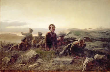 Plastuns in Sewastopol, 1874