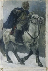 Alexander Suworow zu Pferd, 1897-1898