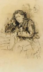 Porträt des Komponisten Anton Rubinstein 1829-1894, 1893