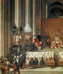 Die Versammlung des Konzils von Trient