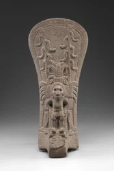 Palma mit Maisgott, der ein Menschenopfer empfängt