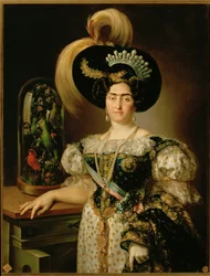 Marie-Francoise Braganza y Bourbon, Ehefrau von König Carlos V
