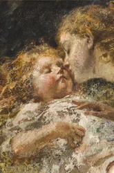 Der Musikerengel (Detail)