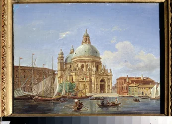 Ansicht von Venedig: Die Kirche Santa Maria della Salute